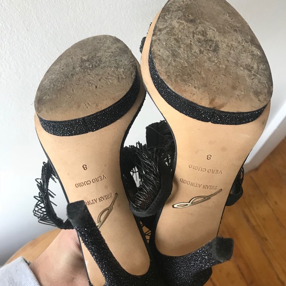 Brian Atwood heels size 8 perfect condition - Picture 5 of 5